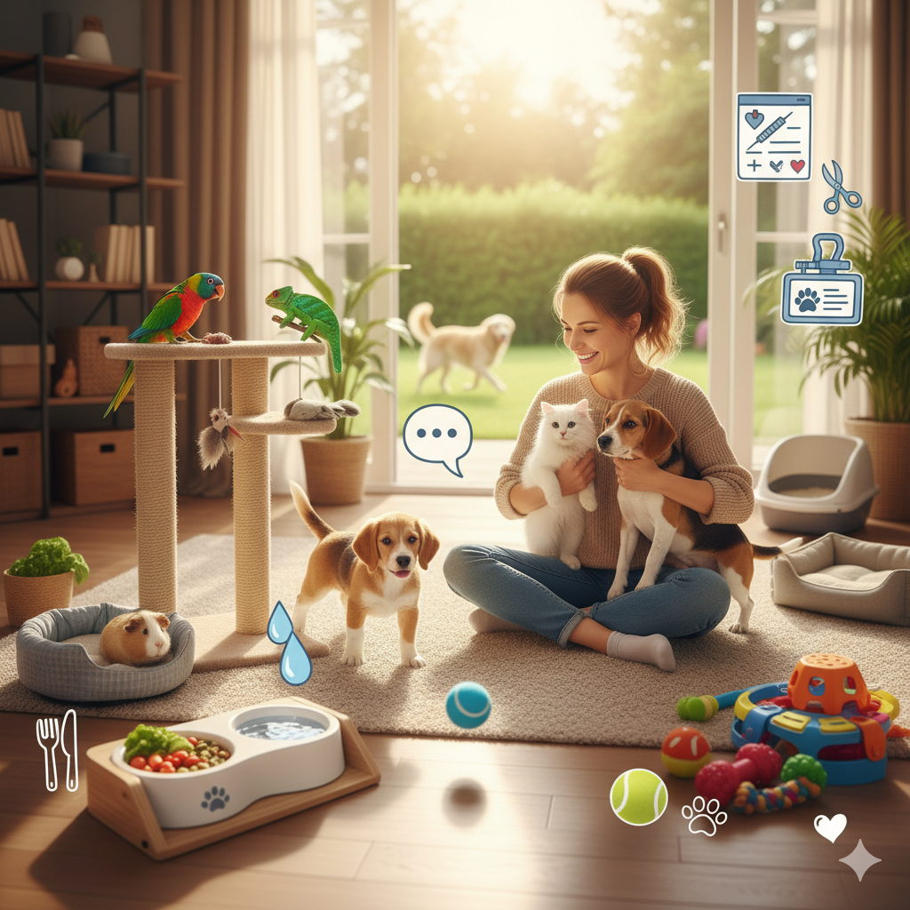 Happy Pets, Happy Lives! Your Essential Guide to Caring for Your Best Friend🐾