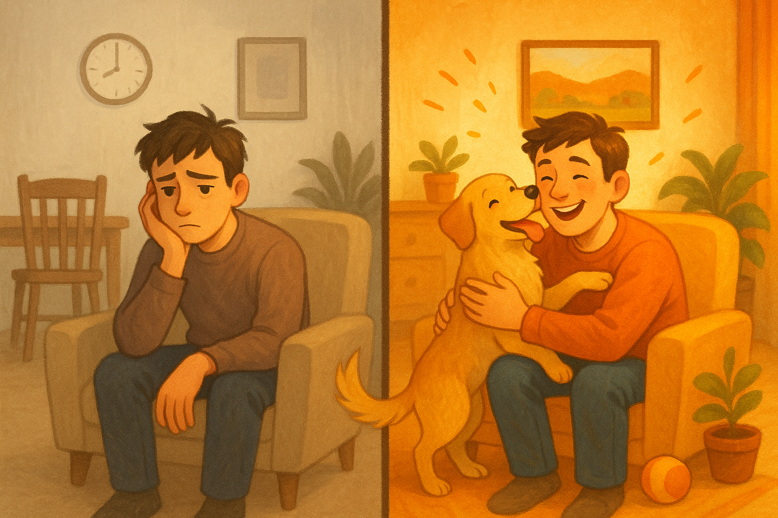 🐾 Title: “More Than Companions: How Your Pet Transforms Everyday Life”